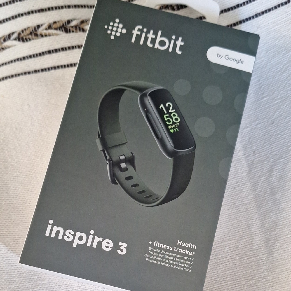 Fitbit Inspire 3 Black Fitness Tracker